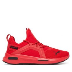 Buty do biegania Puma. Czerwone buty do biegania Puma, bez wzorów, bez zapięcia, do biegania. Za 269.99 zł.