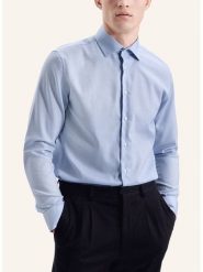 Seidensticker Koszula - Slim fit - w kolorze błękitnym rozmiar: 41. Niebieskie koszule Seidensticker, bez wzorów, z bawełny, bez kołnierzyka, bez ramiączek. Za 132.98 zł.