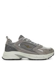 Aeronautica Militare Sneakersy 251SC301CT3500 Szary. Szare buty sportowe casual Aeronautica Militare, bez wzorów, ze skóry, bez zapięcia. Za 519.99 zł.