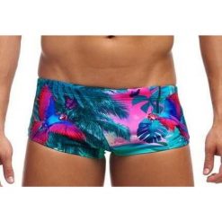 Trunki męskie Funky Trunks The Beach - sidewinder. Odzież kąpielowa Funky Trunks, m, bez wzorów, sportowe. Za 139.00 zł.