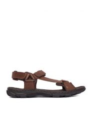 Lasocki Sandały CEO-KAP-01 MI24 Brązowy. Brązowe sandały Lasocki, z nubiku, bez zapięcia. Za 159.99 zł.