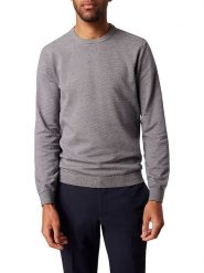 Pierre Cardin Sweter w kolorze czarno-białym rozmiar: M. Niebieskie swetry nierozpinane Pierre Cardin, m, bez wzorów, z bawełny, bez kołnierzyka, bez ramiączek. Za 144.92 zł.