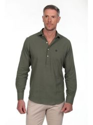 The Time of Bocha Koszula - Regular fit - w kolorze khaki rozmiar: L. Brązowe koszule The Time of Bocha, l, bez wzorów, bez kołnierzyka, bez ramiączek. Za 173.99 zł.