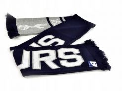 Szalik Tottenham Hotspur SPURS. Niebieskie szaliki TOTTENHAM HOTSPUR, bez wzorów. Za 114.90 zł.