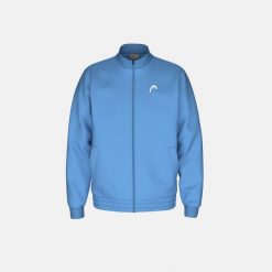 Bluza sportowa męska Head Breaker. Niebieskie bluzy bez kaptura Head, m, bez wzorów, z materiału, bez kaptura. Za 360.00 zł.