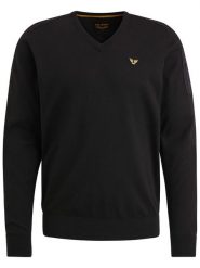 PME Legend Sweter w kolorze czarnym rozmiar: L. Czarne swetry nierozpinane PME Legend, l, bez wzorów, z bawełny, bez kołnierzyka, bez ramiączek. Za 230.45 zł.