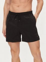 Tommy Hilfiger Szorty kąpielowe UM0UM03280 Czarny Regular Fit. Czarne kąpielówki Tommy Hilfiger, m, bez wzorów, z syntetyku. Za 169.99 zł.