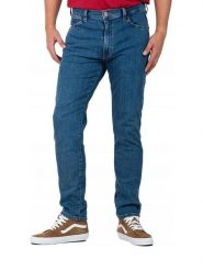 Wrangler Dżinsy "Larston" - Slim fit - w kolorze niebieskim rozmiar: W30/L34. Niebieskie jeansy Wrangler, l. Za 173.99 zł.