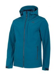 4F Kurtka softshellowa w kolorze niebieskim rozmiar: XXL. Niebieskie kurtki outdoor i hardshell 4F, m, bez wzorów, bez kaptura. Za 307.45 zł.