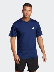 Adidas Koszulka techniczna Train Essentials Training IC7429 Niebieski Regular Fit. Niebieskie t-shirty sportowe Adidas, bez wzorów, z syntetyku, bez ramiączek, na fitness i siłownię. Za 89.99 zł.