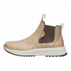 HEYDUDE Męskie Sztyblety Classic Tahoe Chelsea. Brązowe sztyblety Hey dude, bez wzorów, z materiału, bez obcasa, bez zapięcia. Za 479.00 zł.
