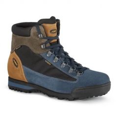 Buty trekkingowe męskie Aku Slope Original Gtx. Brązowe buty turystyczne Aku, bez wzorów, bez zapięcia, trekkingowe. Za 599.00 zł.