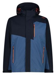 CMP Kurtka funkcyjna 3in1 w kolorze granatowym rozmiar: 52. Niebieskie kurtki outdoor i hardshell CMP, s, bez wzorów, z dzianiny, bez kaptura. Za 342.60 zł.