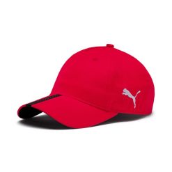 Czapka z daszkiem unisex Puma LIGA. Czarne czapki z daszkiem Puma, bez wzorów, z materiału. Za 107.02 zł.