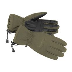 Rękawiczki trekkingowe męskie Pinewood Padded 5-F. Zielone rękawiczki Pinewood, bez wzorów. Za 179.99 zł.