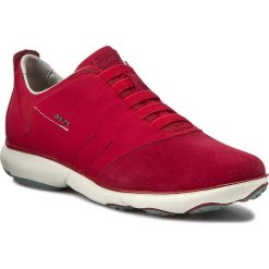 Półbuty GEOX - U Nebula B U52D7B 0ZB22 C7004 C. Czerwony. Czerwone buty sportowe casual marki Geox, z materiału. W wyprzedaży za 299.00 zł.