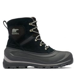 Śniegowce Sorel. Czarne śniegowce Sorel, bez zapięcia. Za 649.99 zł.
