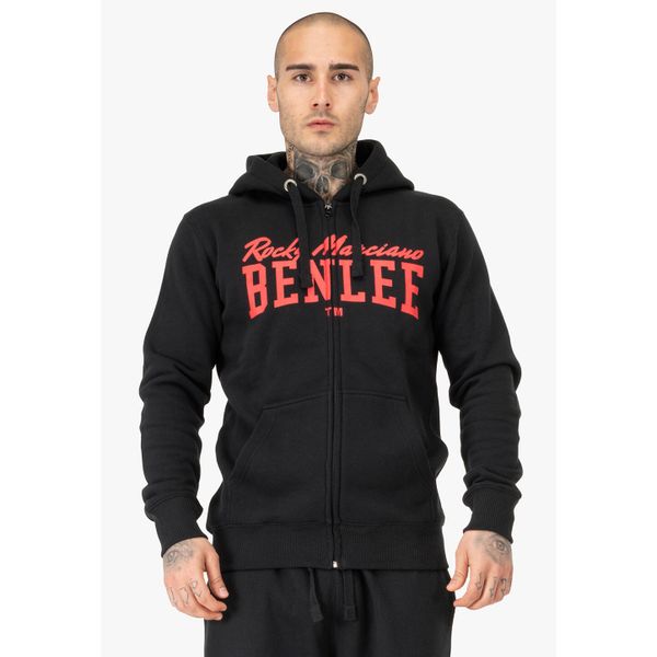 Bluza z kapturem Benlee Vitalino. Czarne bluzy z kapturem Benlee, xl, bez wzorów, z bawełny, z kapturem. Za 262.00 zł.