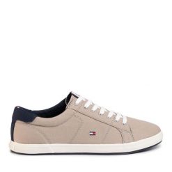 Tenisówki Tommy Hilfiger. Brązowe trampki Tommy Hilfiger, m, bez wzorów, bez zapięcia. Za 229.99 zł.
