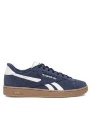 Reebok Sneakersy Club C Grounds Uk 100033074 Granatowy. Niebieskie buty sportowe casual Reebok, bez wzorów, ze skóry, bez zapięcia. Za 379.99 zł.
