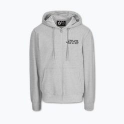 Bluza męska Pitbull Driving Hooded Zip Sweatshirt. Szare bluzy z kapturem PITBULL, l, bez wzorów, z materiału. Za 199.99 zł.