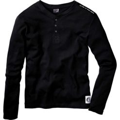 Sweter z kapturem bonprix czerwony klonowy. Czerwone bluzki z długim rękawem bonprix, l, bez wzorów, bez kołnierzyka, bez ramiączek. Za 99.99 zł.