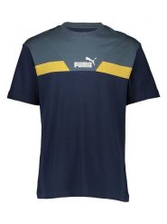 Puma Koszulka "Power" w kolorze granatowym rozmiar: L. Niebieskie bezrękawniki Puma, l, bez wzorów, bez kołnierzyka, bez ramiączek. Za 110.55 zł.