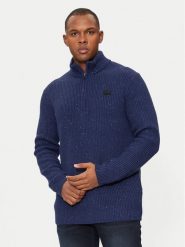 G-Star Raw Sweter D25123-D754 Granatowy Regular Fit. Niebieskie swetry rozpinane G-Star, m, bez wzorów, z syntetyku, bez kołnierzyka, bez ramiączek. Za 387.99 zł.