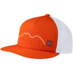 Czapka z daszkiem BUFF EXPLORE TRUCKER CAP CRAM. Żółte czapki z daszkiem Buff, bez wzorów. W wyprzedaży za 125.91 zł.