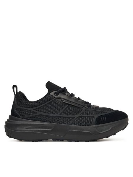 Emporio Armani Sneakersy EM006507 AF29548 MZ715 Czarny. Czarne buty sportowe casual Emporio Armani, bez wzorów, z materiału, bez zapięcia. Za 1,499.00 zł.