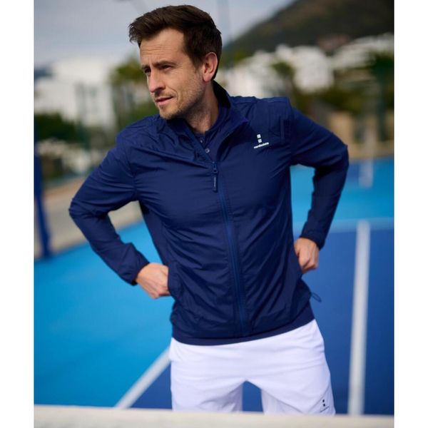 Męska Tennis/Padel Kurtka wiatrówka. Niebieskie kurtki NORDICDOTS, m, bez wzorów, bez kaptura. Za 405.00 zł.