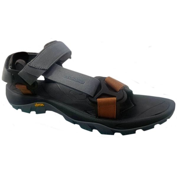 Sandały turystyczne męskie Karrimor Nassau. Szare sandały Karrimor, z materiału, bez zapięcia. Za 261.99 zł.