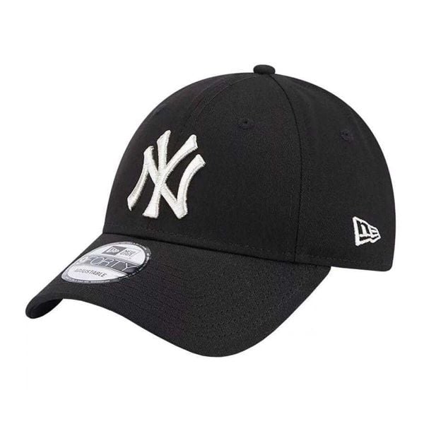 Męska Czapka Z Daszkiem New York Yankees. Czarne czapki z daszkiem New Era, bez wzorów, z bawełny. Za 187.99 zł.