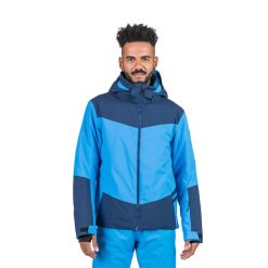 Kurtka narciarska męska Rossignol Wispile. Niebieskie kurtki narciarskie i snowboardowe Rossignol, m, bez wzorów, narciarskie. Za 1,329.00 zł.