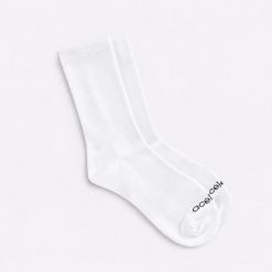 Regular Skarpetki rowerowe Oddychające Kolarstwo szosowe Unisex Białe. Białe skarpety ACELERA, bez wzorów, z materiału. Za 89.99 zł.