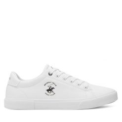 Tenisówki Beverly Hills Polo Club. Białe trampki Beverly Hills Polo Club, m, bez wzorów, bez zapięcia. Za 159.99 zł.