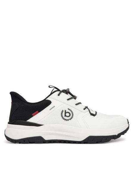 Bugatti Sneakersy 322-AVL01-6900-2000 Biały. Białe buty sportowe casual Bugatti, bez wzorów, z materiału, bez zapięcia. Za 379.99 zł.
