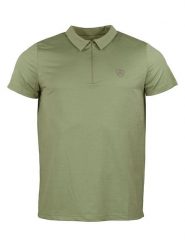 Peak Mountain Funkcyjna koszulka polo "Chance" w kolorze khaki rozmiar: XL. Brązowe koszulki polo Peak Mountain, xl, bez wzorów, z materiału, bez kołnierzyka, bez ramiączek. Za 100.99 zł.