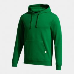 Bluza dresowa sportowa męska Combi Hoodie. Zielone bluzy bez kaptura Joma, m, bez wzorów, z bawełny, bez kaptura. Za 109.99 zł.