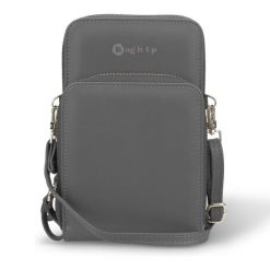 Bag It Up! Torebka crossbody - szara. Czarne torby na ramię bez wzorów, na ramię, małe, bez dodatków. Za 140.99 zł.