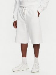 Dolce&Gabbana Szorty sportowe GVUZAT G7NTZ Biały Regular Fit. Białe krótkie spodenki sportowe Dolce&Gabbana, m, bez wzorów, z bawełny. Za 1,929.00 zł.