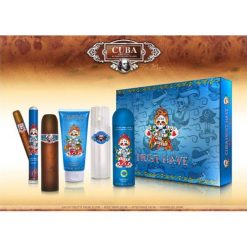 Cuba Wild Heart Must Have Zestaw dla mężczyzn EDT 100ml + EDT 35ml + Dezodorant 200ml + Żel pod prysznic 200ml + Woda po goleniu 100ml. Zestawy kosmetyków marki Cuba. Za 70.50 zł.