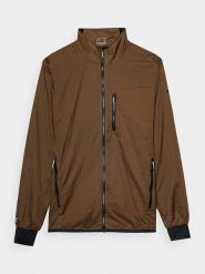 4F Kurtka trekkingowa w kolorze brązowym rozmiar: S. Brązowe kurtki outdoor i hardshell 4F, s, bez wzorów, z materiału, bez kaptura. Za 145.94 zł.