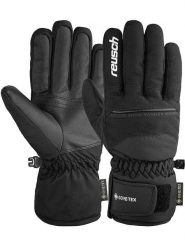 Reusch Rękawiczki narciarskie "Snow Ranger GORE-TEX" w kolorze czarnym rozmiar: 10,5. Czarne rękawiczki Reusch, bez wzorów, z gore-texu. Za 202.50 zł.