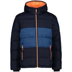 Kurtka puchowa męska CMP 32Z2957. Niebieskie kurtki narciarskie i snowboardowe CMP, m, bez wzorów, z puchu, narciarskie. Za 349.99 zł.