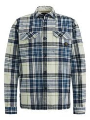 PME Legend Koszula - Regular fit - w kolorze niebiesko-beżowym rozmiar: M. Brązowe koszule PME Legend, m, bez wzorów, z bawełny, bez kołnierzyka, bez ramiączek. Za 152.95 zł.