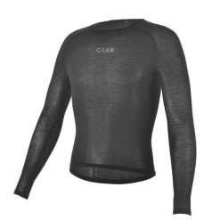 Termoaktywna warstwa bazowa z kaszmiru. Czarne bielizna termoaktywna C-LAB, bez wzorów, z kaszmiru, bez ramiączek, rowerowe. Za 354.17 zł.