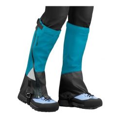 Getry Dla Dorosłych Unisex Tracky II. Niebieskie legginsy długie sportowe Spokey, l, bez wzorów, z materiału, rowerowe. Za 118.99 zł.