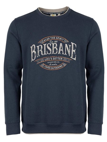 Roadsign Bluza w kolorze granatowym rozmiar: XL. Niebieskie bluzy Roadsign, xl, bez wzorów, bez kaptura. Za 60.99 zł.