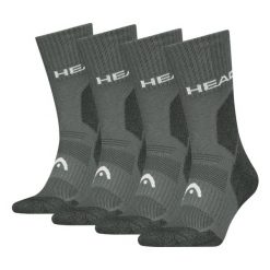 Skarpety Unisex HEAD z pakietu 2 - do wędrówek. Szare skarpety Head, bez wzorów, z materiału. Za 74.50 zł.